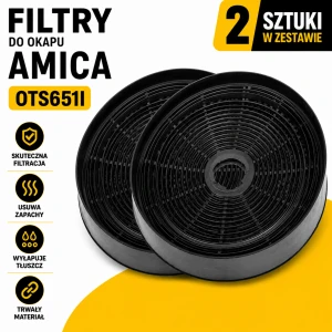 Filtr węglowy do AMICA OTS615I | 2 szt. 