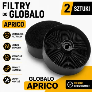 Filtr węglowy do GLOBALO APRICO  kpl 2 szt.