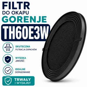 Filtr węglowy do okapów GORENJE TH60E3W