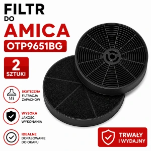 Filtr węglowy do Amica OTP9651BG  kpl 2 szt