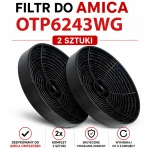 Filtr węglowy do Amica OTP6243WG | KF17154 | 2 szt.