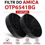 Filtr węglowy do Amica OTP6541BG | KF17154 | 2 szt.