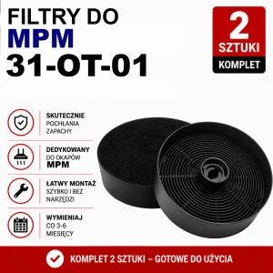  Filtr węglowy do MPM-31-OT-01  | 2 szt.