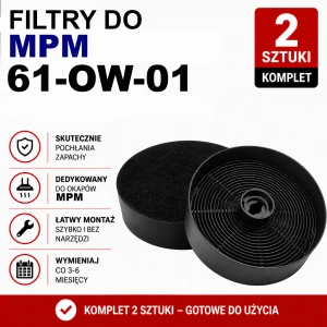  Filtr węglowy do MPM-61-OW-01  | 2 szt.