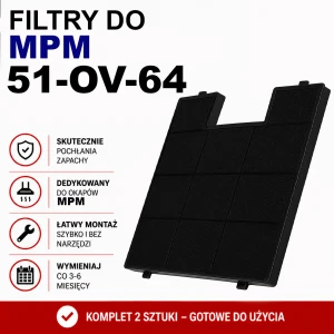 Filtr węglowy do MPM-51-OV-64
