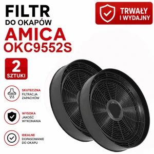 Filtr węglowy do Amica OKC  9552  S  kpl 2 szt